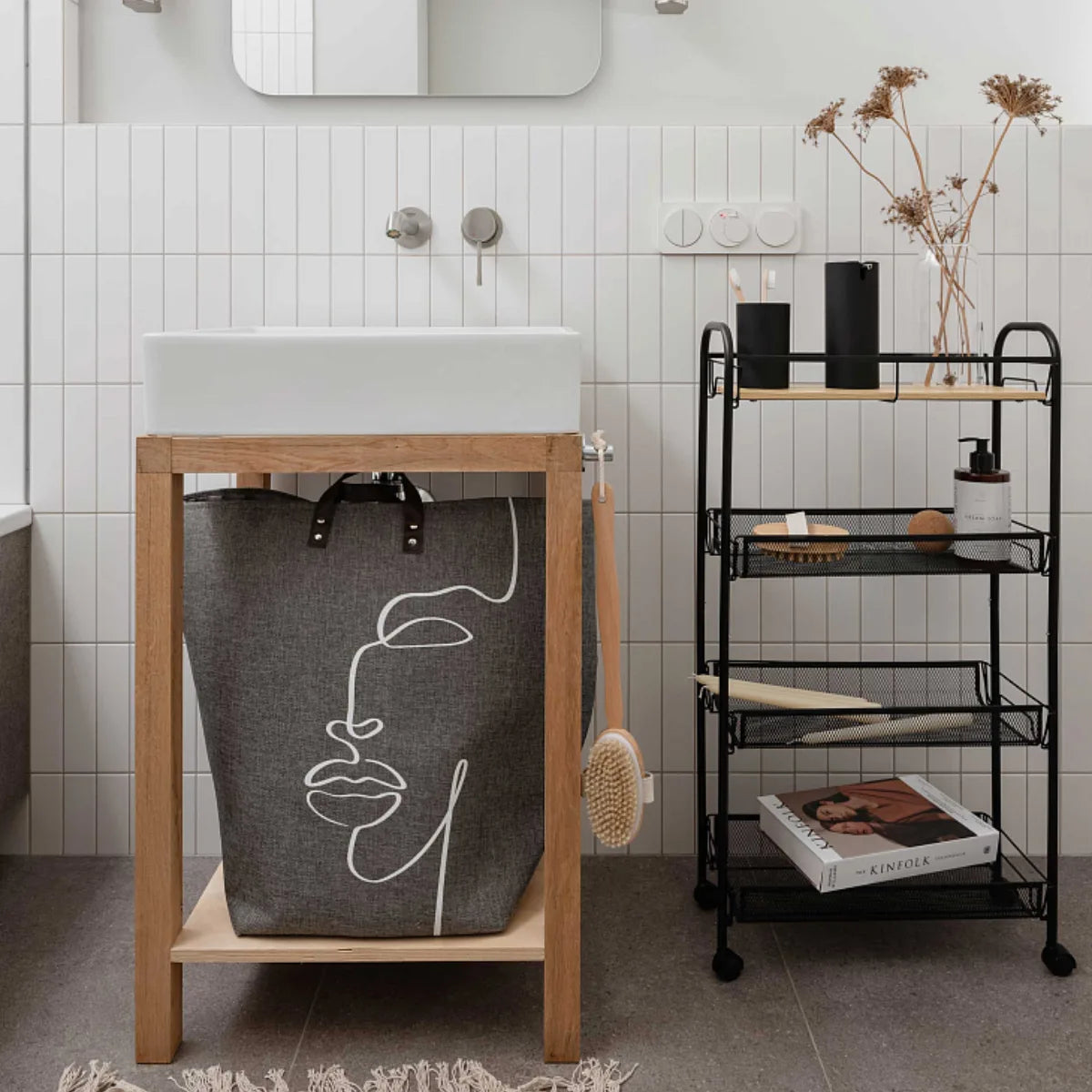 4-tier multipurpose metal kitchen organizer