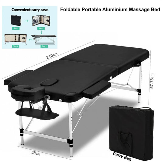 سرير تدليك معدني قابل للطي