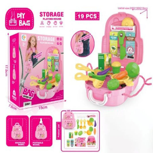 19PCS PLAY HOUSE SET