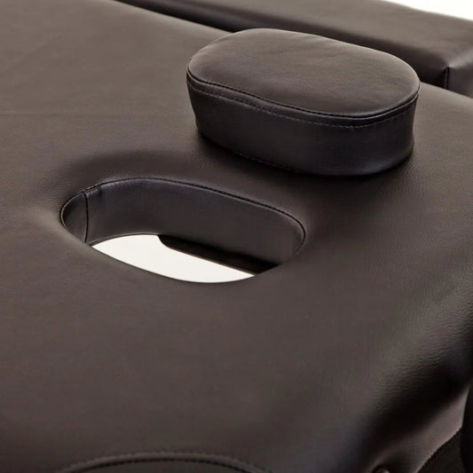 Foldable potrable wooden massage bed