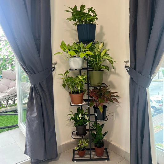 7 tier metal flower stand