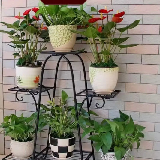 Metal flower stand