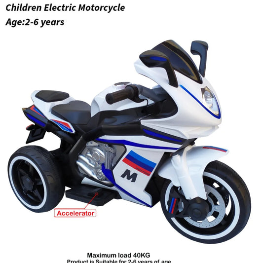 Electric motorcycle for kids
