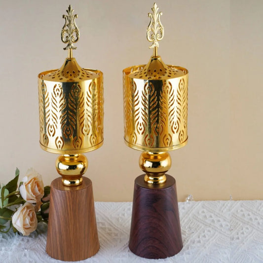 Wooden style incense burner