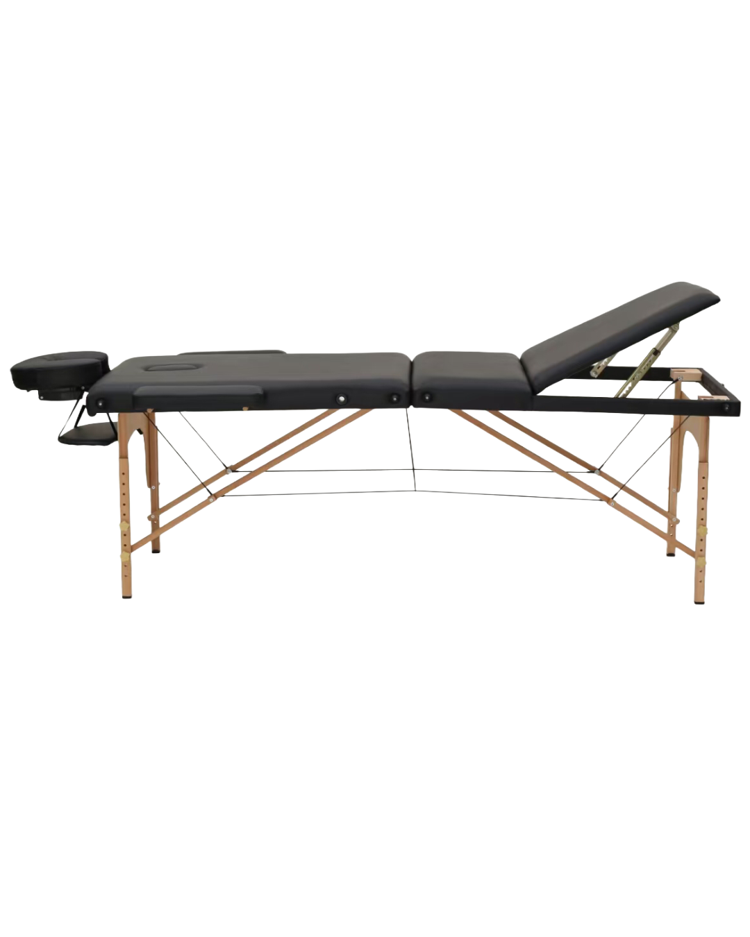 Foldable potrable wooden massage bed with Adjusting back position