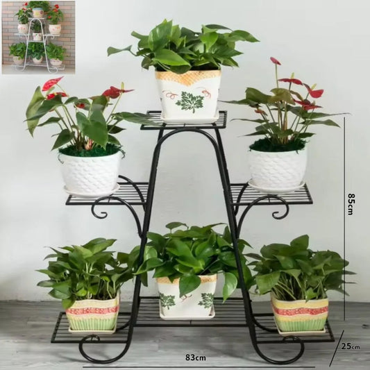 Metal flower stand