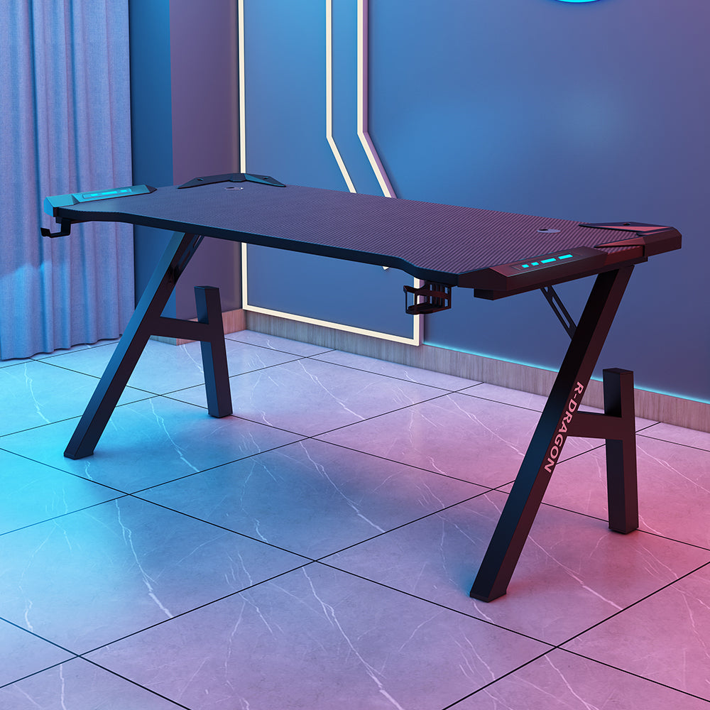 Gaming Desk With RGB lighting